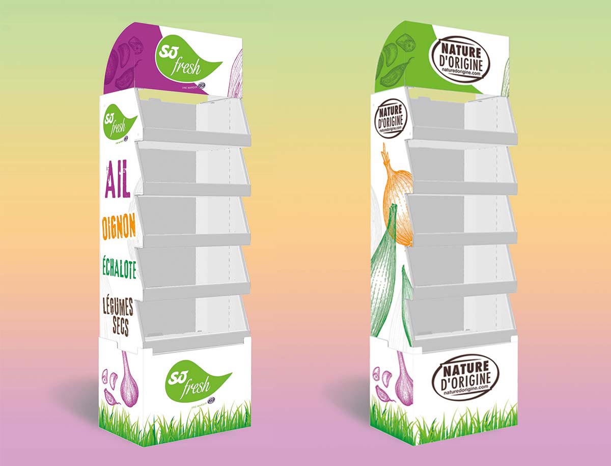 Agence-de-communication-Montauban-82-Couleur-Pollen_Nature d’Origine et So Fresh_3D meuble carton 2