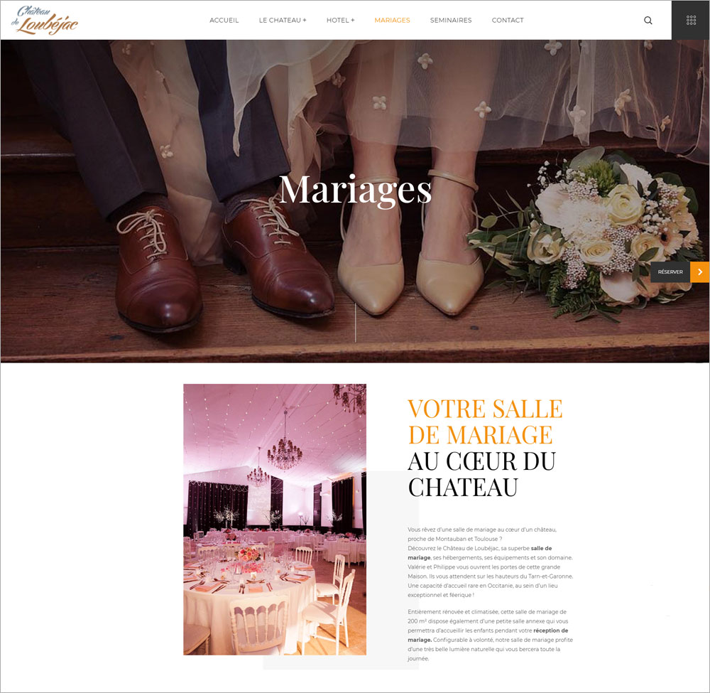 Agence-de-communication-Montauban-82-Couleur-Pollen_Creation-site-internet-Château-de-Loubéjac-mariages