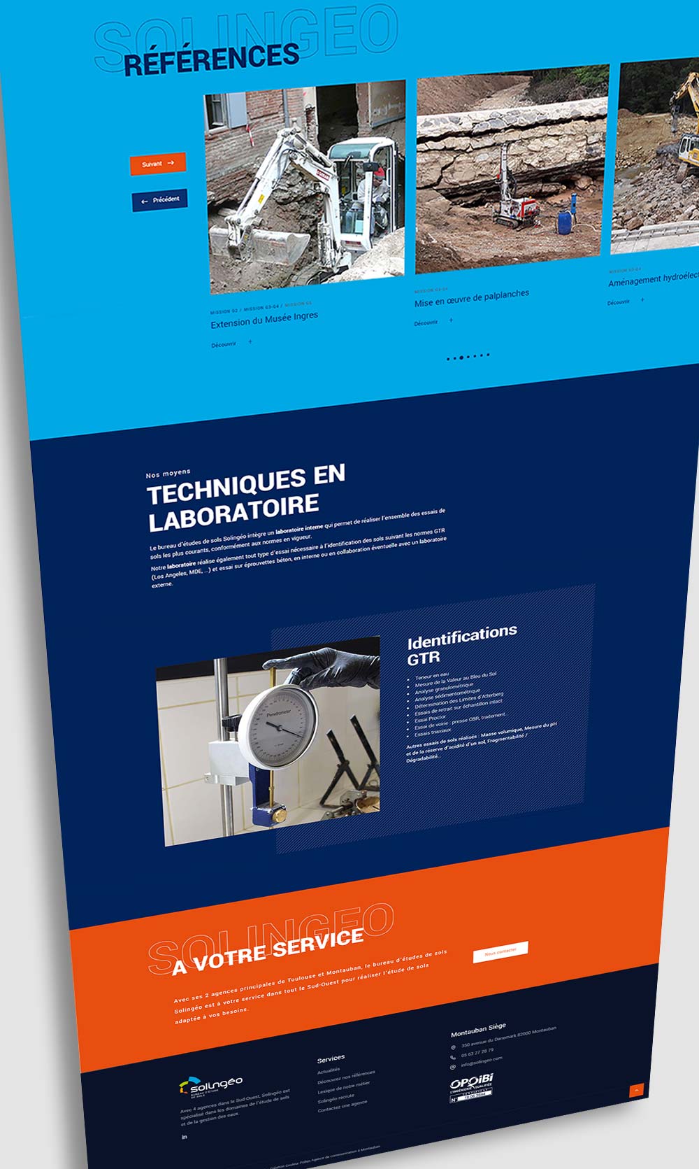 Page Nos moyens Solingeo création site web par Couleur Pollen agence decommunication Montauban 82